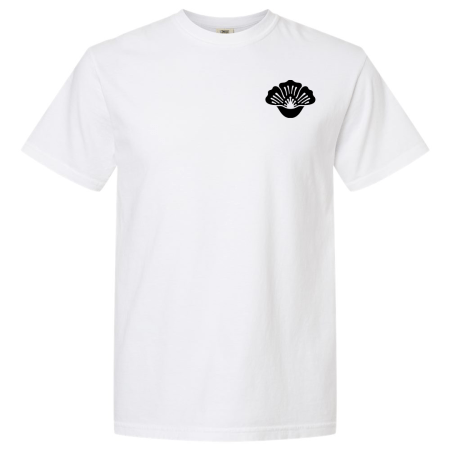 California Thrift Classic Poppy White Tee