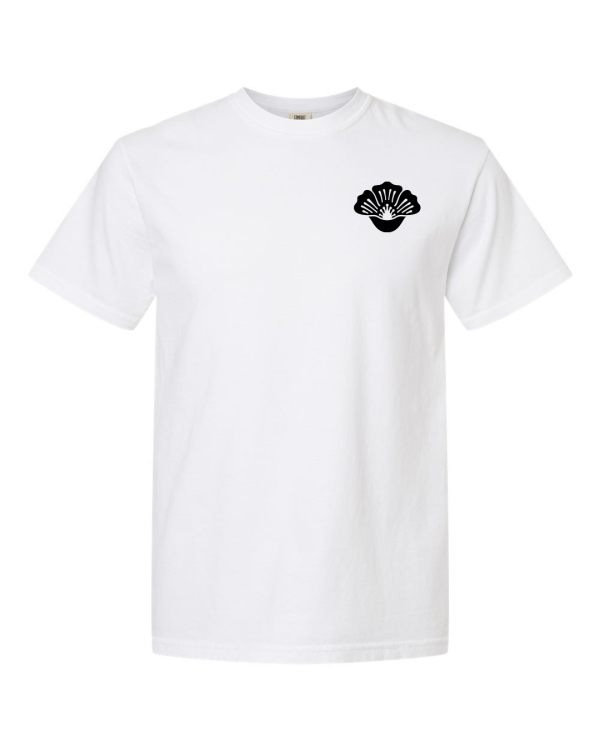 California Thrift Classic Poppy White Tee