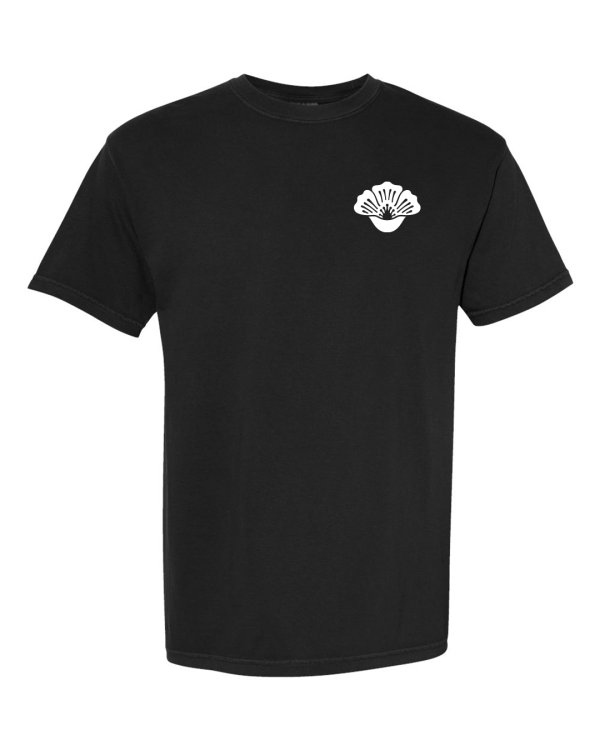Poppy Black Tee